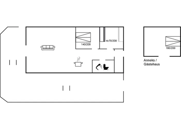 Tatil Evi Vilhelm - 10km From The Sea By Interhome Oksbøl